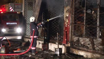Başkentte Yangın - 2 Iş Yeri Kullanılamaz Hale Geldi