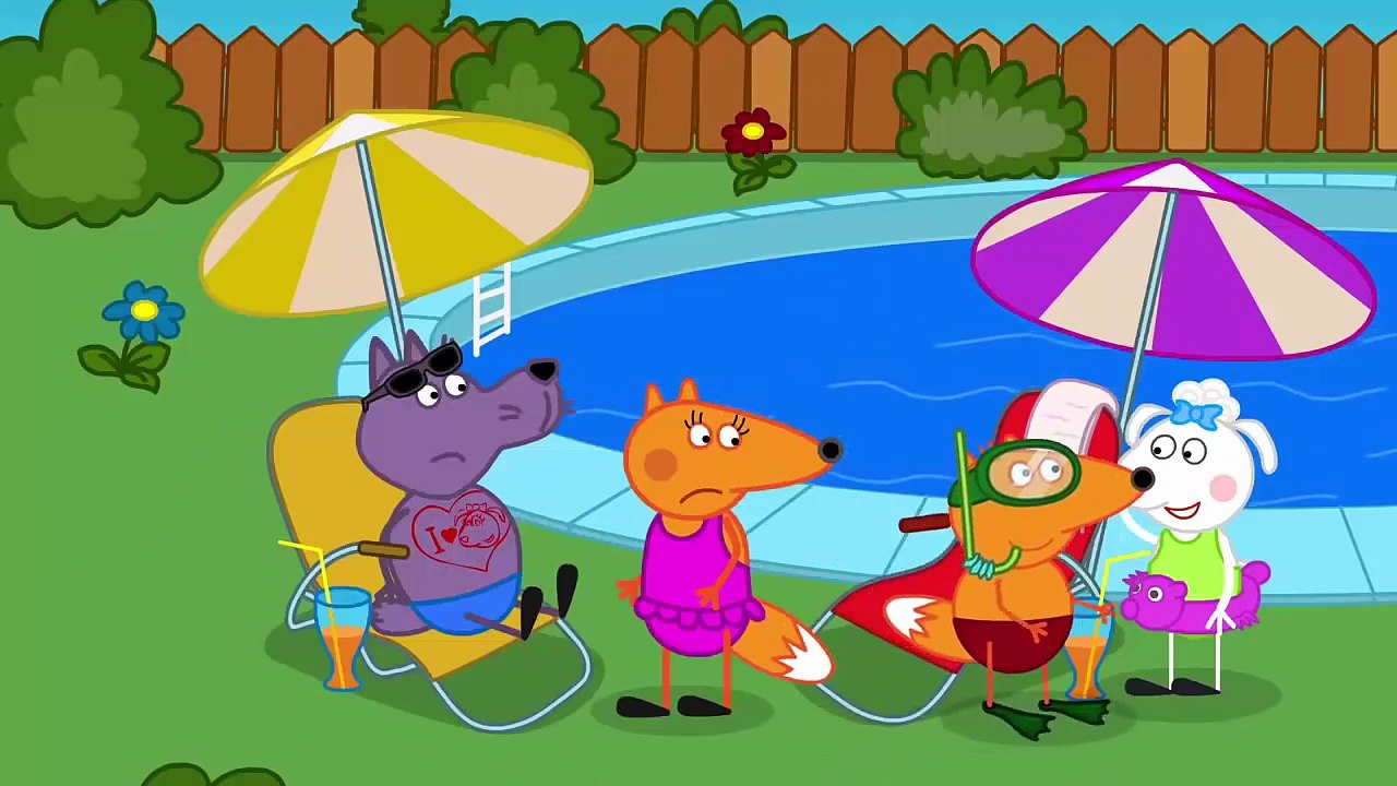 Fox Family Cartoon Funny And Nursery Rhymes, Animation For Kids 19