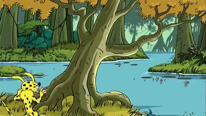 Uzun Kuyruk   Marsupilami   Sazlı Nehirde Dev Balık