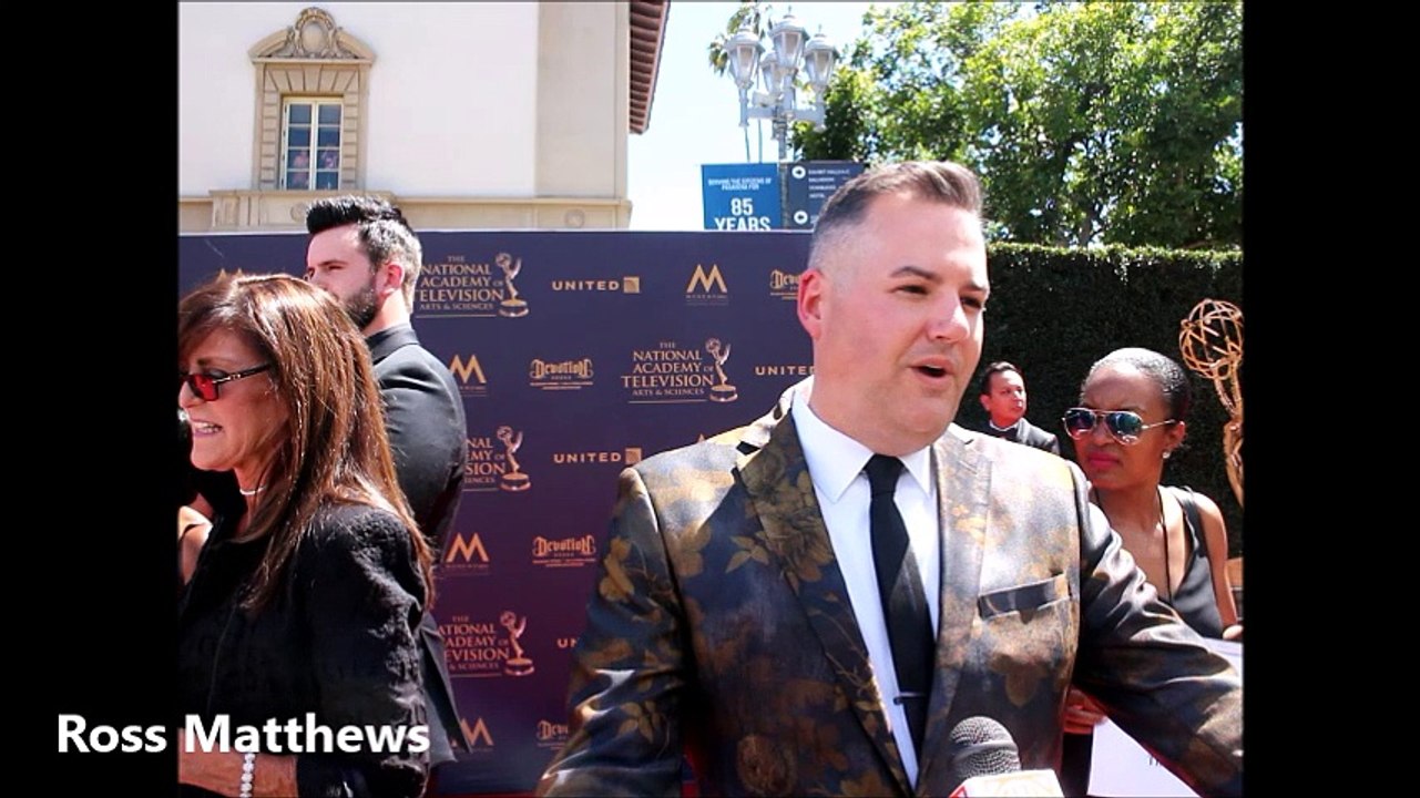 Ross Matthews at 2017 Daytime Emmy Awards