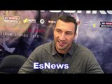 wladimir klitschko - joshua reminds me of myself EsNews Boxing