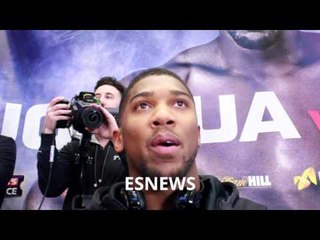 Anthony Joshua Has Sparred Klitschko In Passed Breaks Down Those Wars