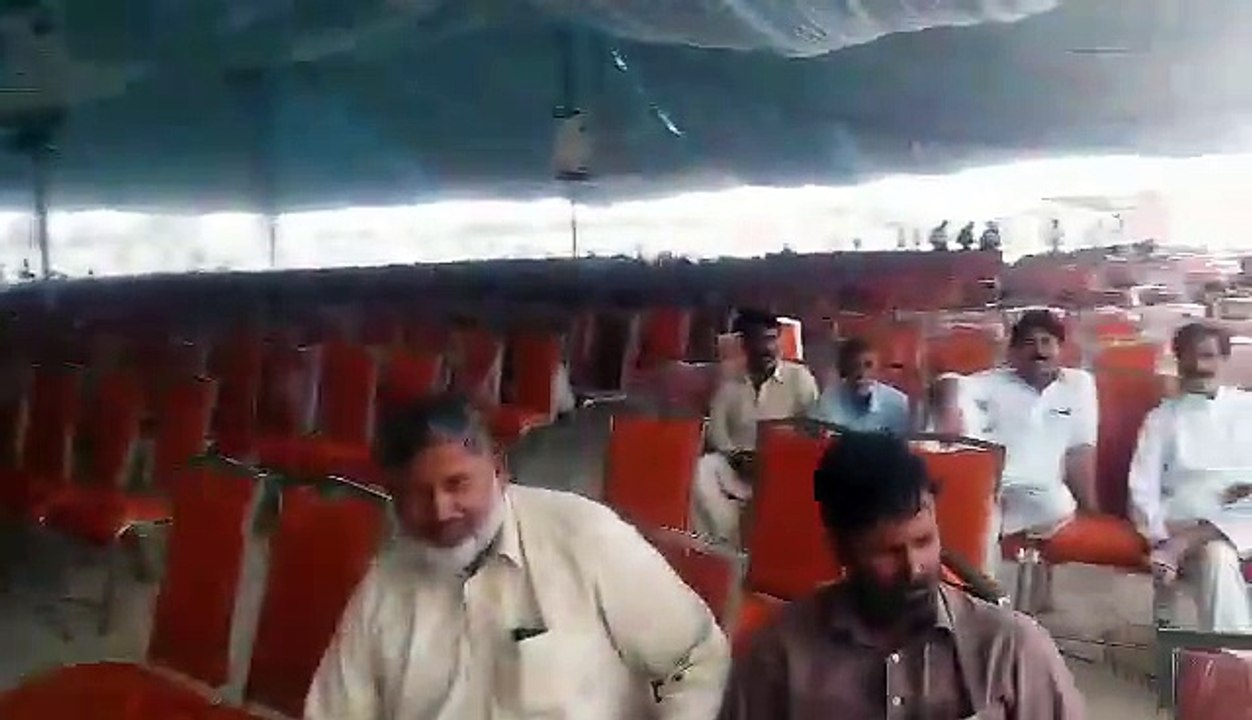 PM claims it was 1 mile long crowd