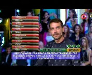 Pedro en Mejor de Noche 4 (ganan el premio para fundación SI) - 02 de Mayo