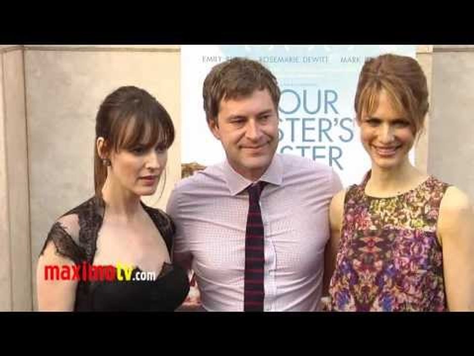 "Your Sister's Sister" Premiere Mark Duplass, Lake Bell, Rosemarie DeWitt Arrivals