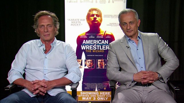 IR Interview: William Fichtner & Ali Afshar For American Wrestler - The Wizard [WHV-Fathom]