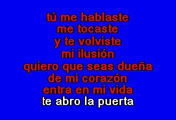 Sin Bandera - Entra En Mi Vida (Karaoke)