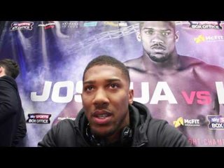 Anthony Joshua was a Klitschko Fan Growing up!