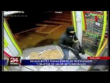San Luis: ladrones asaltan restaurante y se llevan más de 6 mil soles