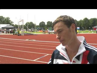 Great Britain's Paul Blake takes silver in 400m T36