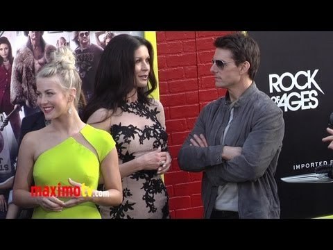Rock of Ages World Premiere Arrivals Tom Cruise, Julianne Hough, Diego Boneta, Fergie