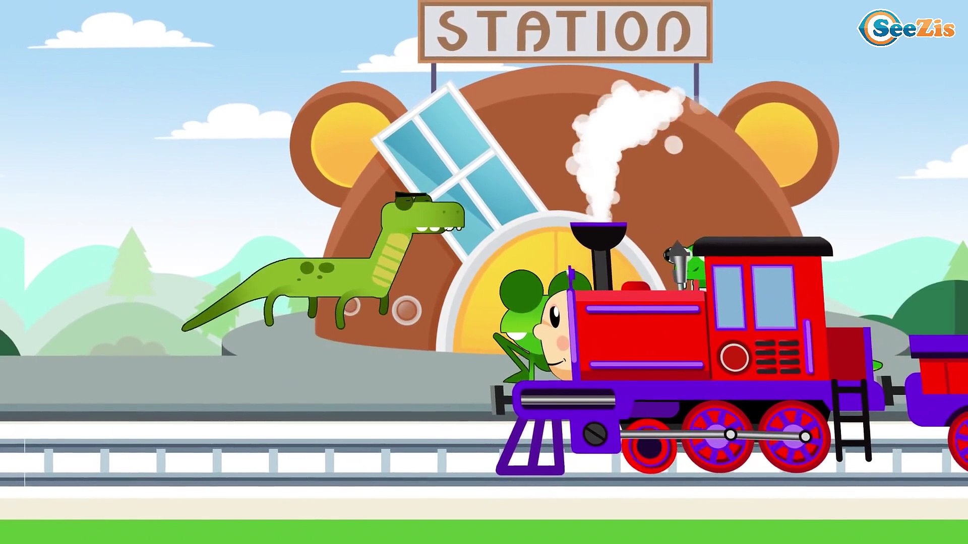Cartoon Trains For Children