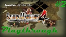 Samurai Warriors 4 Playthrough - Story Mode Part 2 - Takeda - Invasion of Suruga