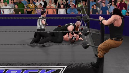 WWE 2K17 bros of destruction v the wyatt family