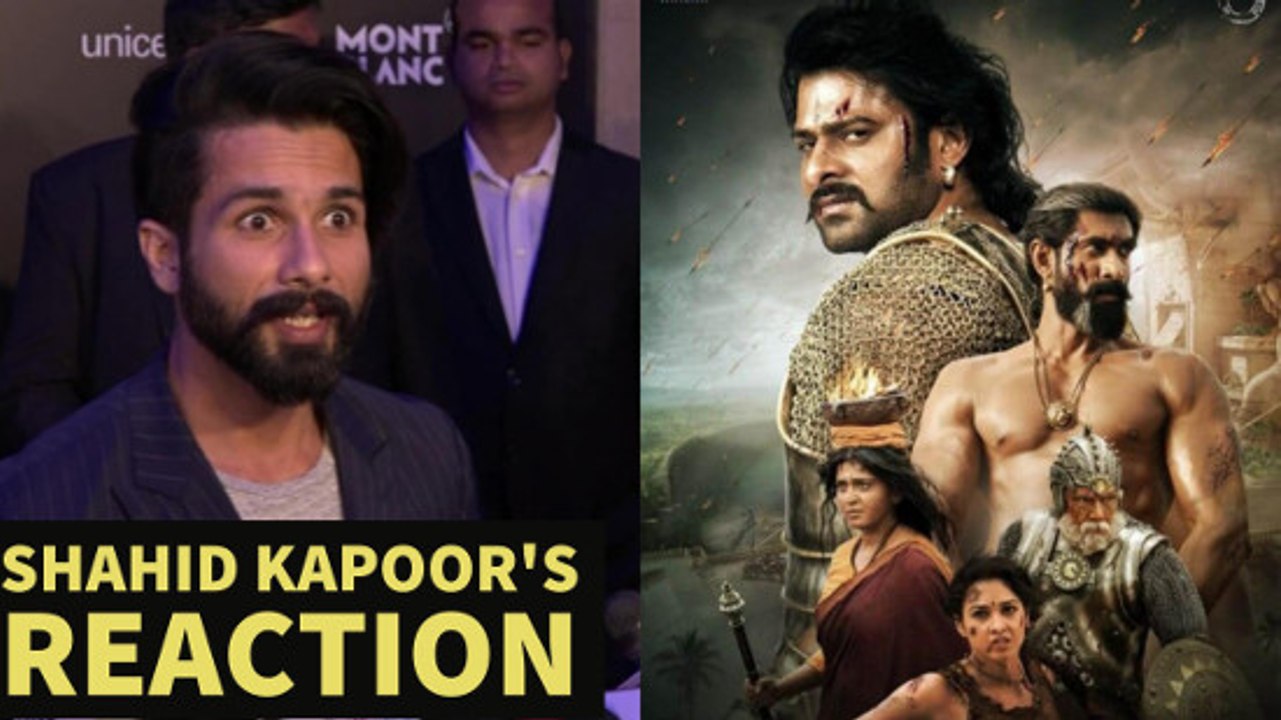 Shahid Kapoor's Reaction On Baahubali 2's Success
