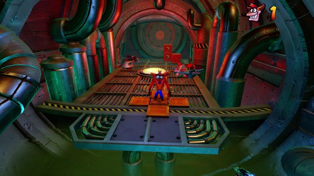 Crash Bandicoot N. Sane Trilogy : extrait du niveau Sewer or later