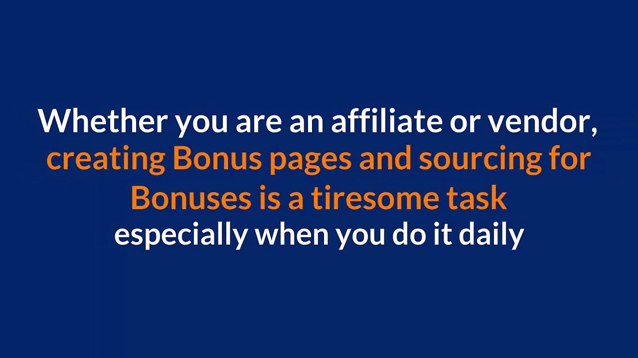 Easy Bonus Builder