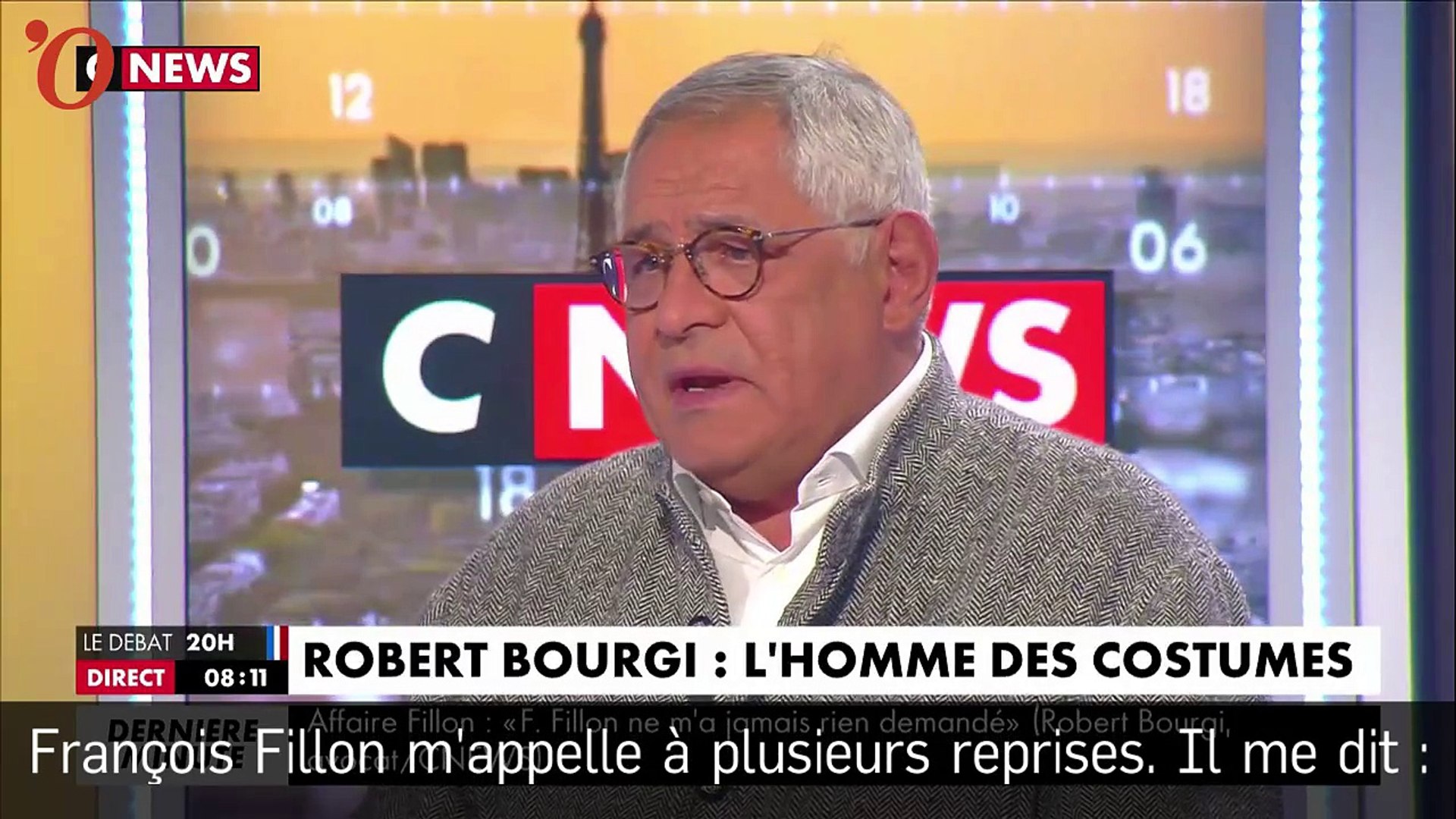 Affaire Fillon : les confidences de Robert Bourgi, «l'homme des costumes» -  Vidéo Dailymotion