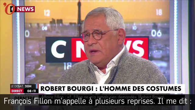 Affaire Fillon : les confidences de Robert Bourgi, «l’homme des costumes»