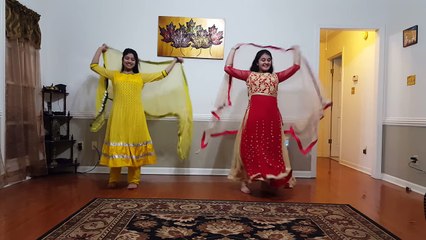 Beautiful girls homely dance