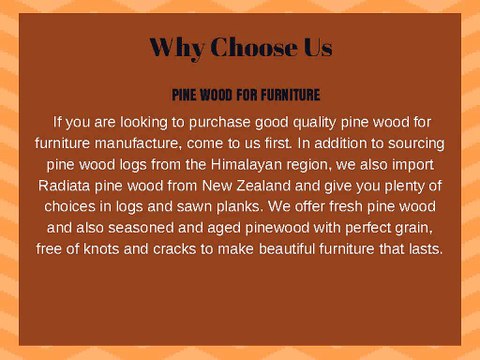 Manufacturers /Importers Of Pine wood ,Plywood &Allied Products