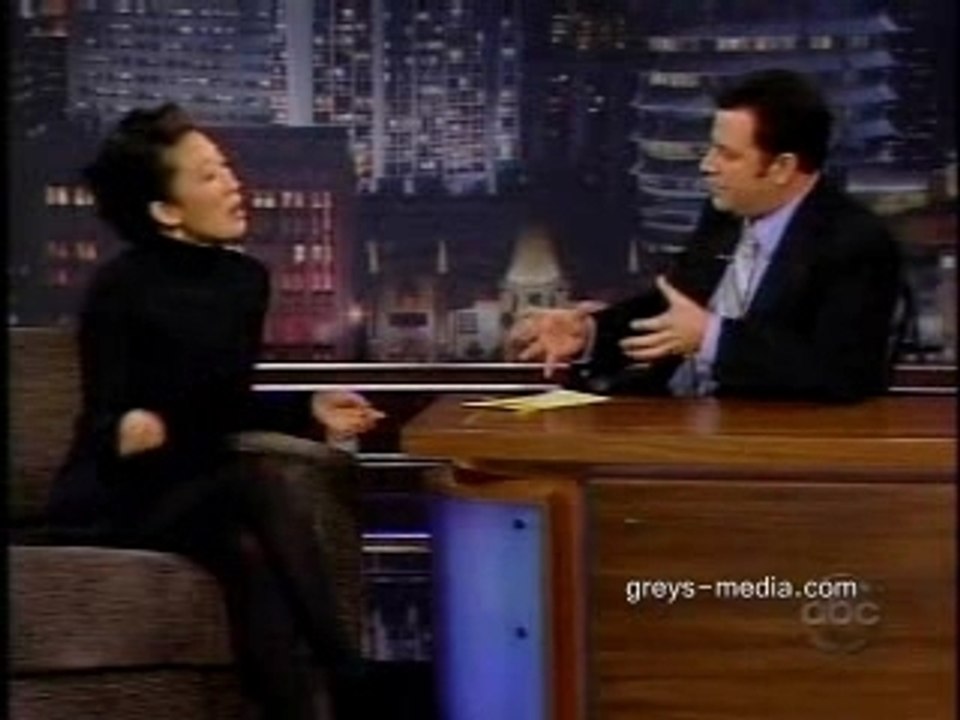 Sandra on Kimmel