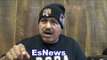funny epic robert garcia story about pallo fliiping people off at 2 years old EsNews Boxing