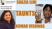 AAP crisis : Shazia ilmi taunts Kumar Vishwas with his old tweets | Oneindia News