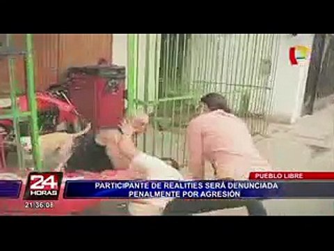 Pueblo Libre: ex chica reality será denunciada penalmente por agresión