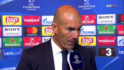 Zidane : "Beaucoup de chance d’entraîner cette équipe"