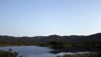 time lapse nuit lac des Escarcets