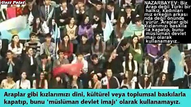 BİZ ARAP DEĞİL TÜRKÜZ KADINLARIMIZ ERKEĞİN ARKASINDA DEĞİL ÖNÜNDE YÜRÜR