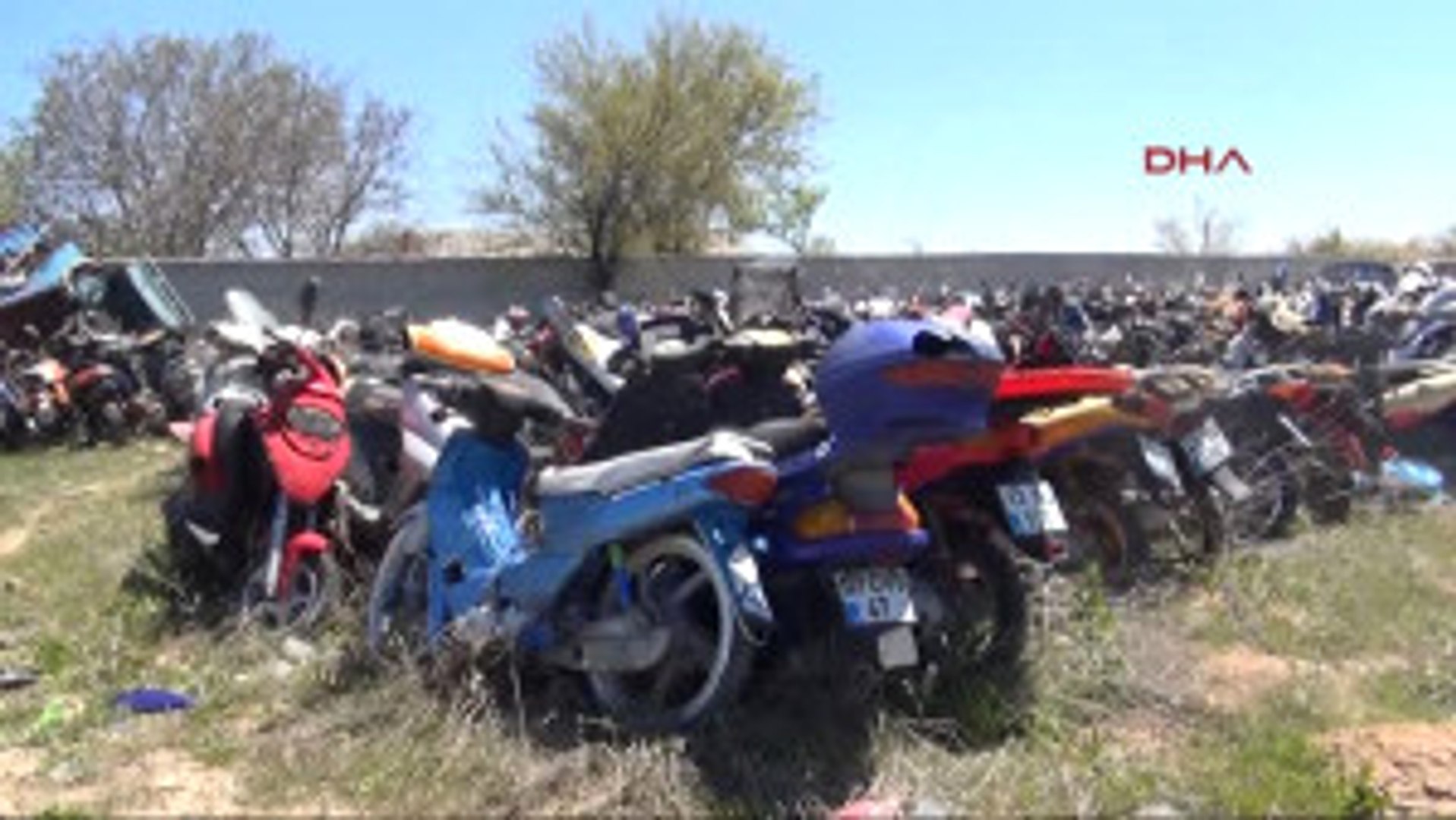Konya'da Yediemin Otoparkları, Motosiklet Mezarlığı Oldu - Dailymotion Video