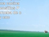 Conjunto de 10 piezas de silicona cocina cocina utensilios Premium a prueba de calor y