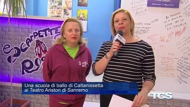 Una scuola di ballo di Caltanissetta al Teatro Ariston di Sanremo