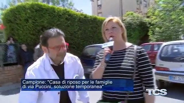 Campione Casa di riposo per le famiglie di via Puccini“ soluzione temporanea”