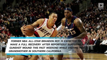 Former NBA player Brandon Roy recovering from gunshot wound 