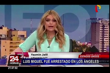 Cantante Luis Miguel sale libre tras pagar millonaria fianza