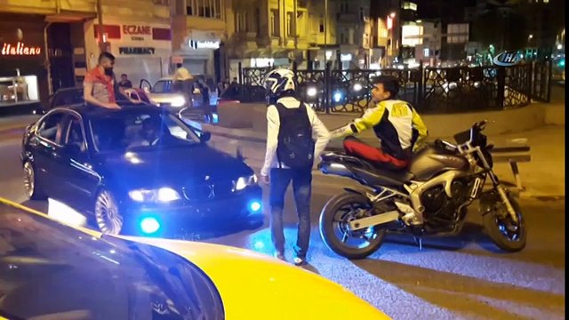 Asker Uğurlama Konvoyundaki Magandalar İstanbul'u Felç Etti