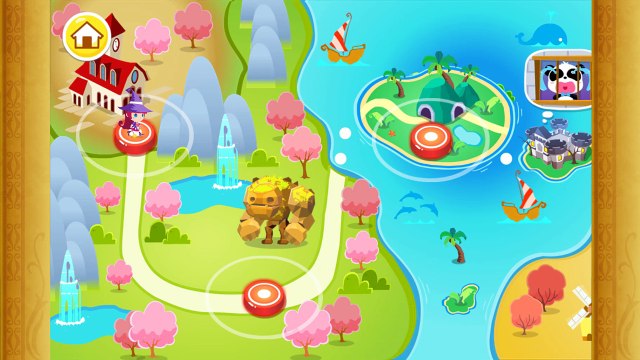 ВОЛШЕБНАЯ СКАЗКА Волшебница спасает панду Сражаемся с акулой Волшебная палочка the magician universe