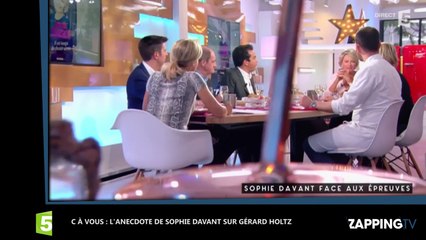 C à vous : Sophie Davant hospitalisée à cause de Gérard Holtz, elle raconte