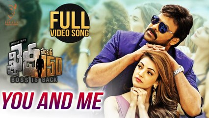You And Me Full Video Song ||Chiranjeevi  || Kajal Aggarwal || V V Vinayak -- Rockstar DSP