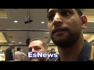 Amir Khan On Floyd Mayweather Saying Conor McGregor Only Fight He Wants EsNews Boxing