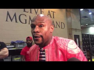 Floyd Mayweather  only fight I want is Conor McGregor