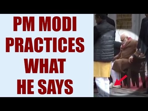 PM Modi in Kedarnath: sets example to end VIP culture | Oneindia news