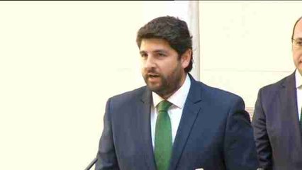 López Miras jura su cargo como séptimo presidente de la Región de Murcia