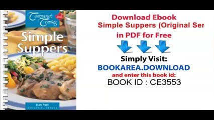 Simple Suppers (Original Series)