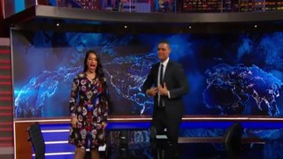 SuperWoman on The Daily Show with Trevor Noah