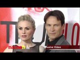 Anna Paquin Baby Bump and Stephen Moyer 