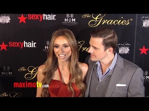 Giuliana Rancic & Bill Rancic Gracie Awards 2012 Red Carpet